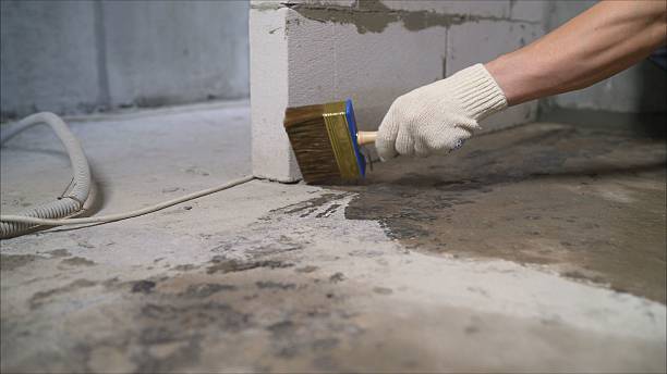 SJ Waterproofing Pros Waterproofing coverage map for Bloomington, IN and surrounding area